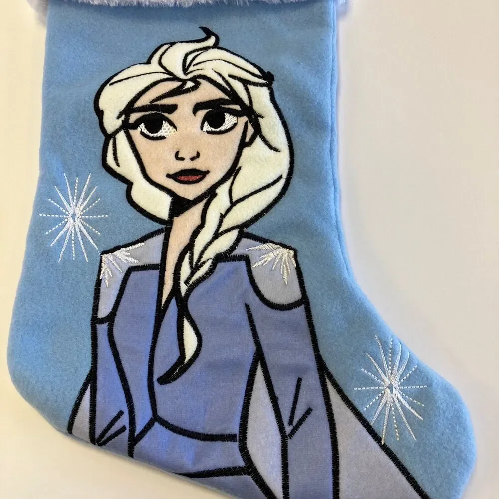 Disney Frozen II 2 Elsa Christmas Stocking Blue 17